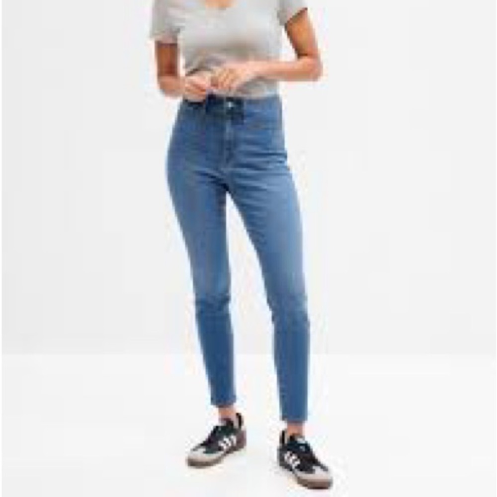 GAP High Rise Jean Leggings Medium Wash